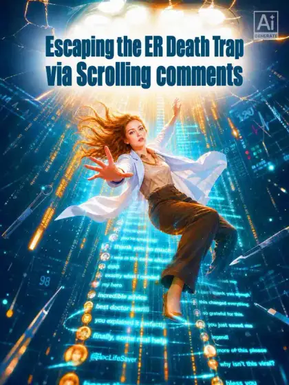 Escaping the ER Death Trap via Scrolling comments
